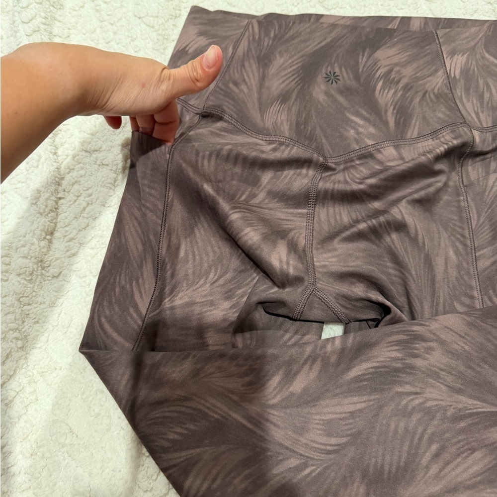 Athleta Brown Leggings S - Picture 5 of 6